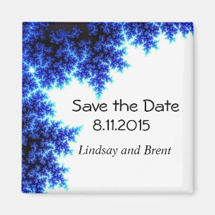 Winter Theme Save the Date Magnet