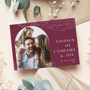 Winter Tidings Single Photo Holiday Card