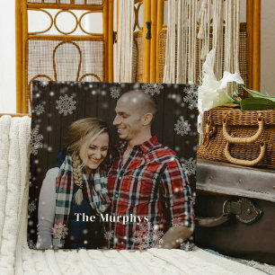 Winter Time Custom Photo Wrapped Canvas