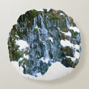 Winter time.... round cushion