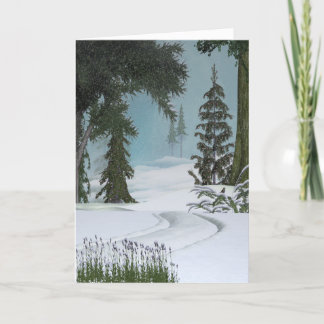 Winter Trail Card