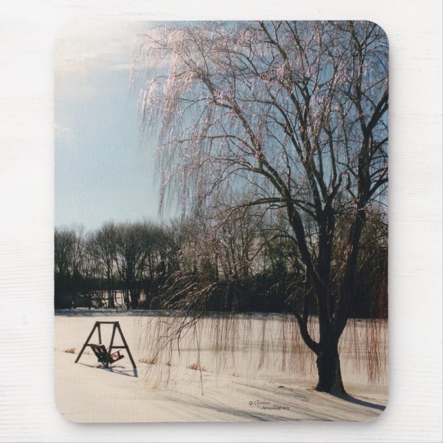 Winter Tranquillity Mousepad (Front)
