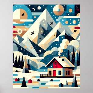 Winter Tranquillity Poster