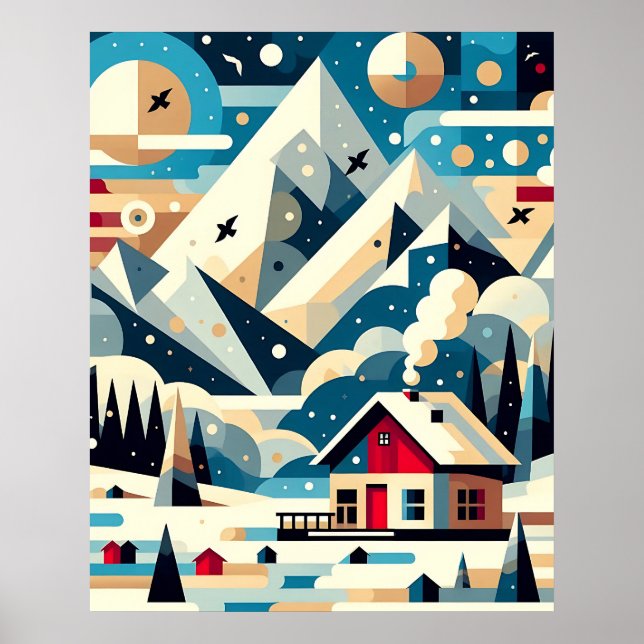 Winter Tranquillity Poster (Front)