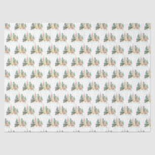 Winter Tree background Tissue Paper