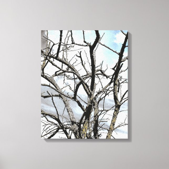 WINTER TREE CANVAS PRINT (Front)