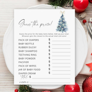 Winter tree Guess the price Game