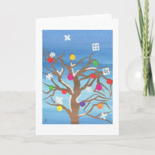 Winter Tree Holiday Card