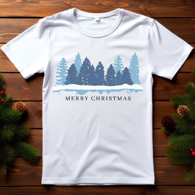 Winter Tree Merry Christmas  T-Shirt (Creator Uploaded)