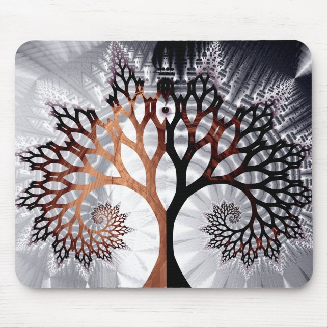 Winter Tree Mouse Pad (Front)