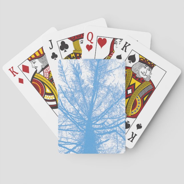 WINTER TREE PLAYING CARDS (Back)