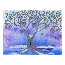 Winter Tree Poster