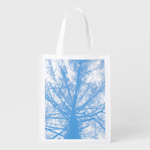 WINTER TREE REUSABLE GROCERY BAG