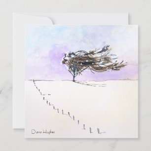 Winter Tree Save The Date