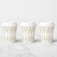 Winter Trees 8oz. Paper Cups