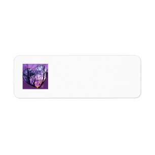 Winter Trees Address Labels