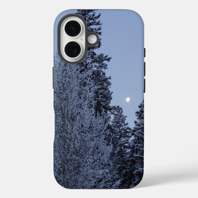 Winter Trees at Dawn Montana Landscape Case-Mate iPhone Case (Back)