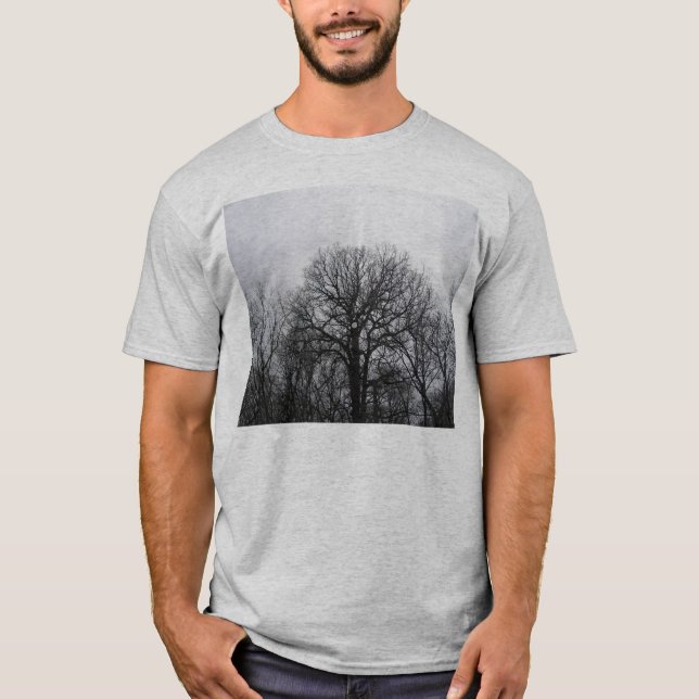 Winter Trees At Thatcher, . T-Shirt (Front)