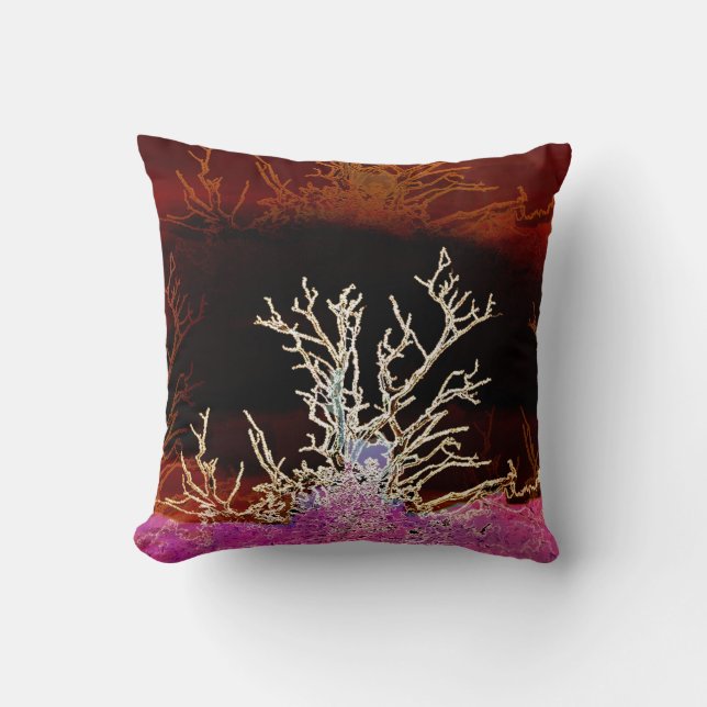 WINTER TREES CUSHION (Front)