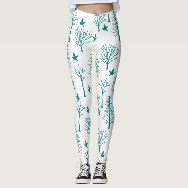 Winter Trees Leggings (Front)
