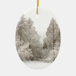 Winter Trees Ornament Personalised Winter Decor