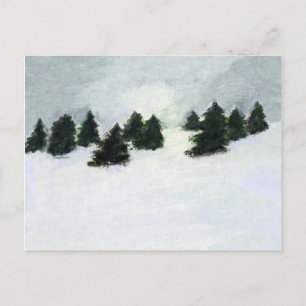 Winter Trees Postcard
