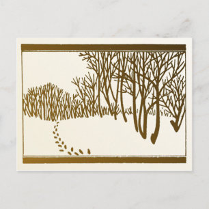 Winter Trees Postcard