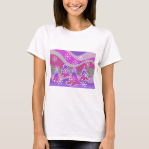 Winter Trees Purple t-shirt