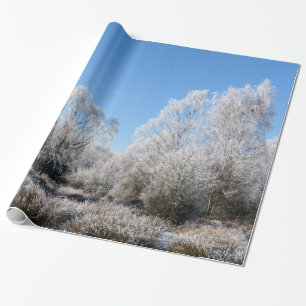 WINTER TREES WRAPPING PAPER