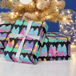 Winter Trees Wrapping Paper