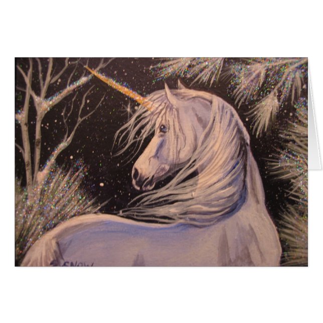 Winter Unicorn (Front Horizontal)