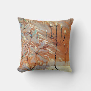 Winter (V) famous painting Cushion