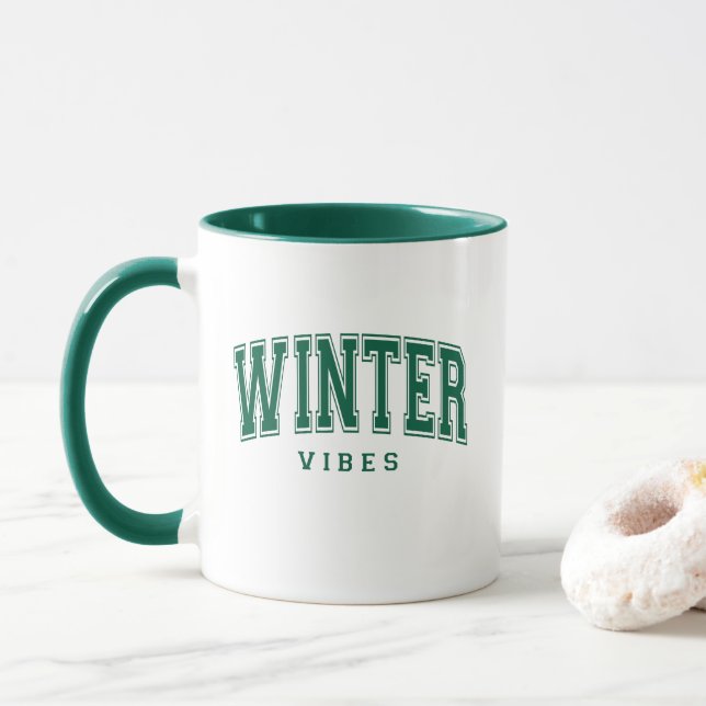 WINTER VIBES MUG (With Donut)