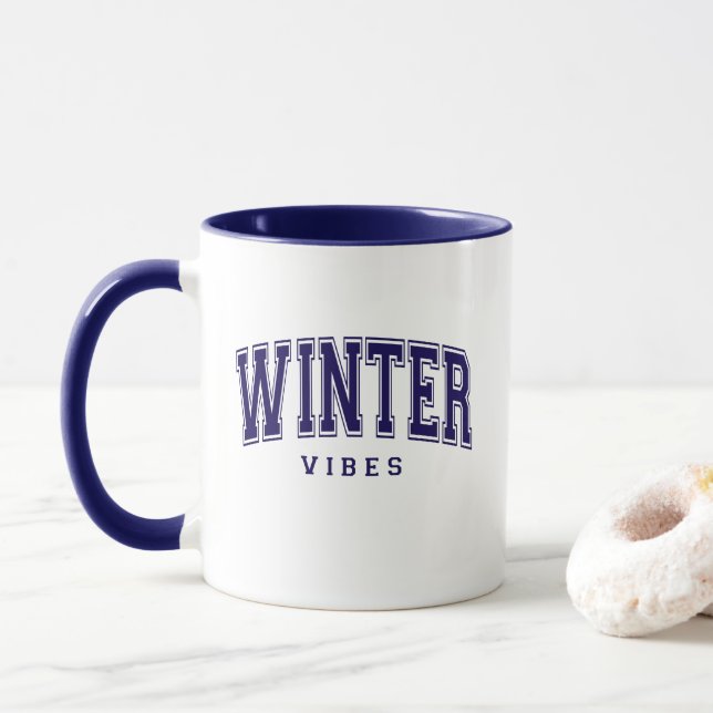 WINTER VIBES MUG (With Donut)