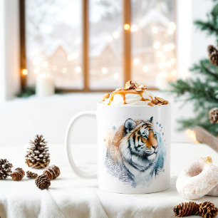 Winter Vibes Tiger - Coffee Mug