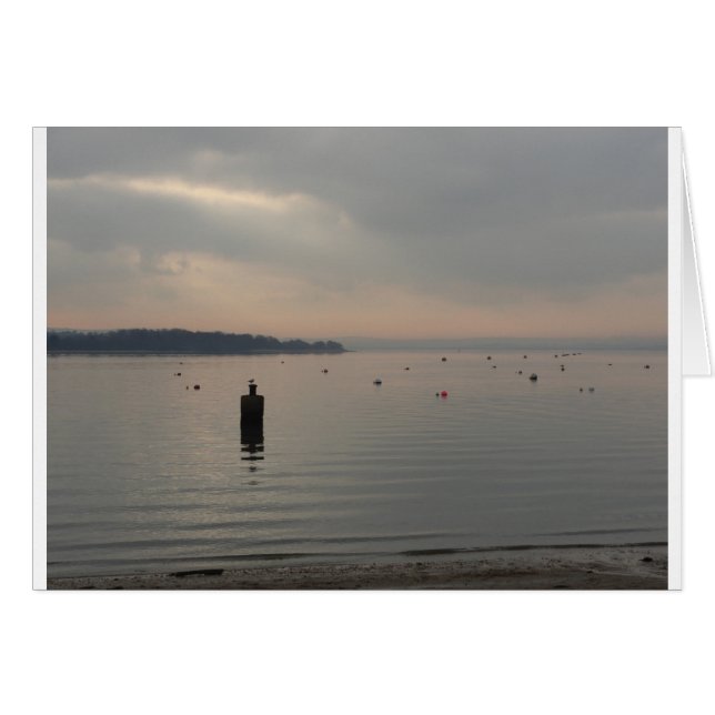 Winter view of Poole Harbor. (Front Horizontal)