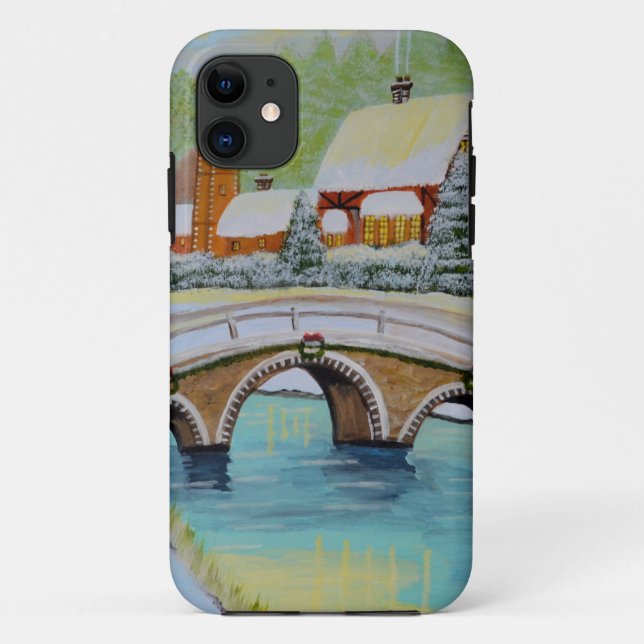 winter village Case-Mate iPhone case (Back)