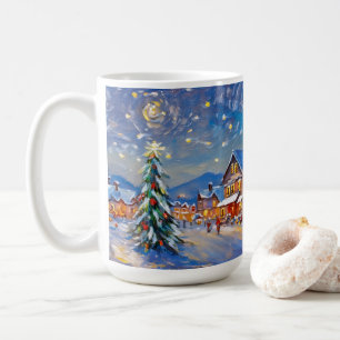 Winter Village Holiday Coffee Mug