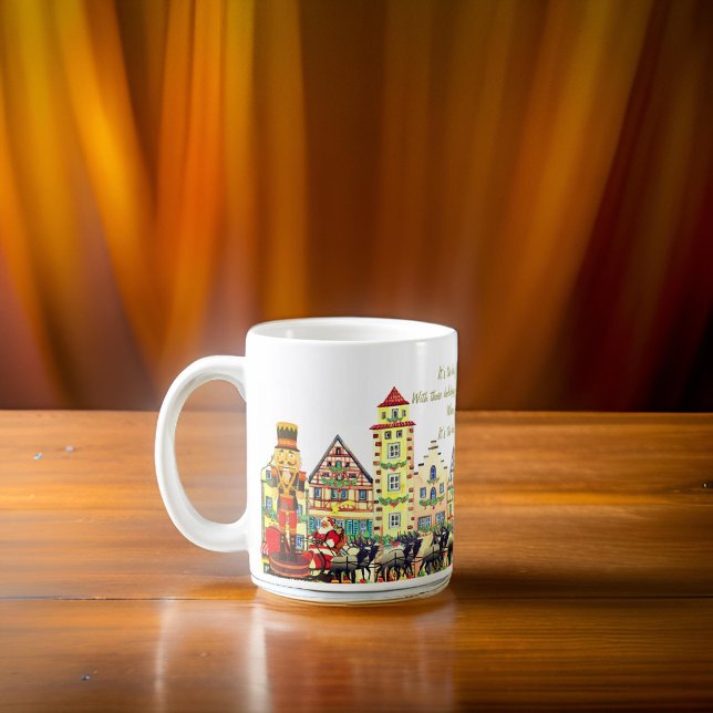 Winter Village Nutcracker Coffee Mug (Creator Uploaded)