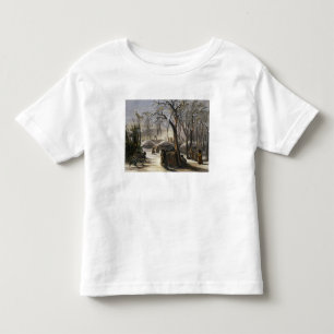 Winter Village of the Minatarres, plate 26 from Vo Toddler T-Shirt