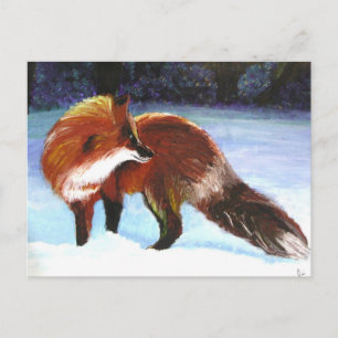 Winter Visitor (Red Fox) Postcards