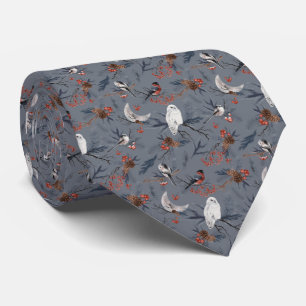 Winter-Wald Tie