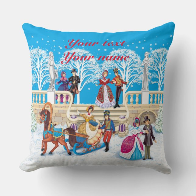 Winter walk cushion (Front)