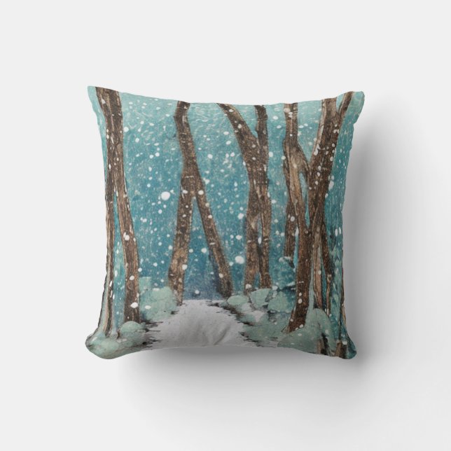 Winter Walk Cushion (Front)