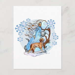 Winter Walk Postcard