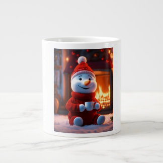 Winter Warmth – Cosy Mug Design with Snowflakes 