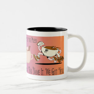 Winter Warmth Two-Tone Coffee Mug
