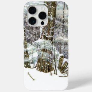Winter Watercol painting iPhone 15 Pro Max Case