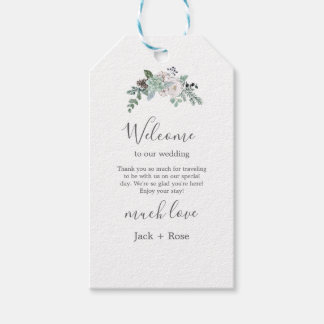 Winter Watercolor Wedding Gift Tags
