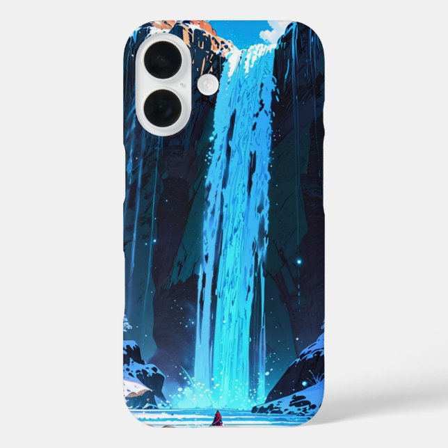 Winter Waterfall Tranquillity Case-Mate iPhone Case (Back)